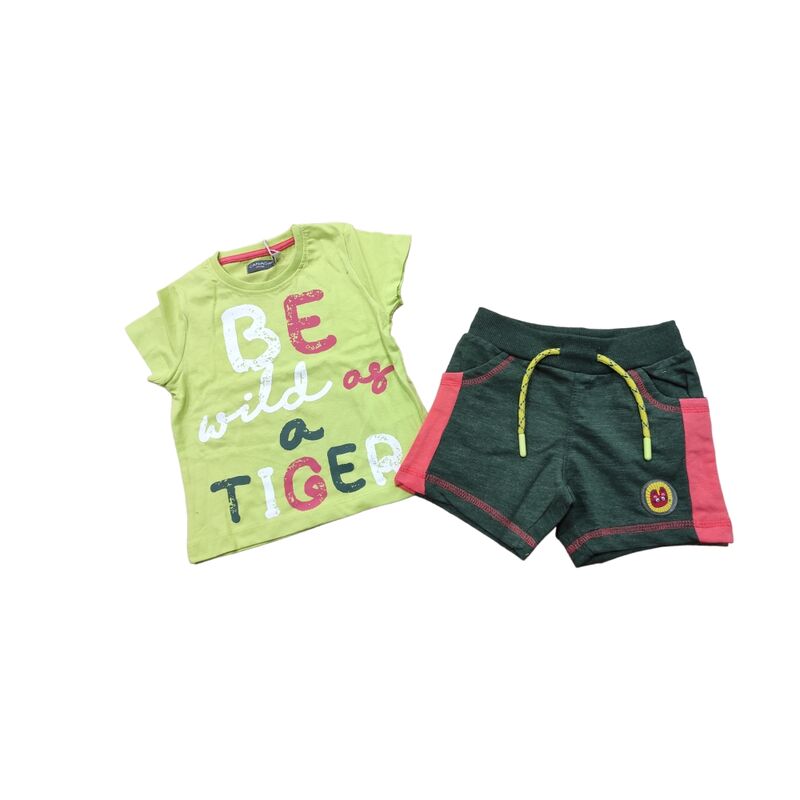 23354550 VERDE CONJUNTO BBTIGER BOY CANADA HOUSE. ROPA PARA BEBES ,PREMAMA Y COLEGIAL - DE 0 5 AÑOS INFANTIL VERANO NIÑA NIÑO