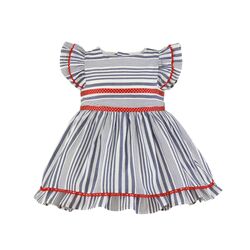 0330147V  VESTIDO BEBE MIRANDA. ROPA PARA BEBES ,PREMAMA Y COLEGIAL - DE 0 5 AÑOS INFANTIL VERANO NIÑA Vestidos . TALLAS 24