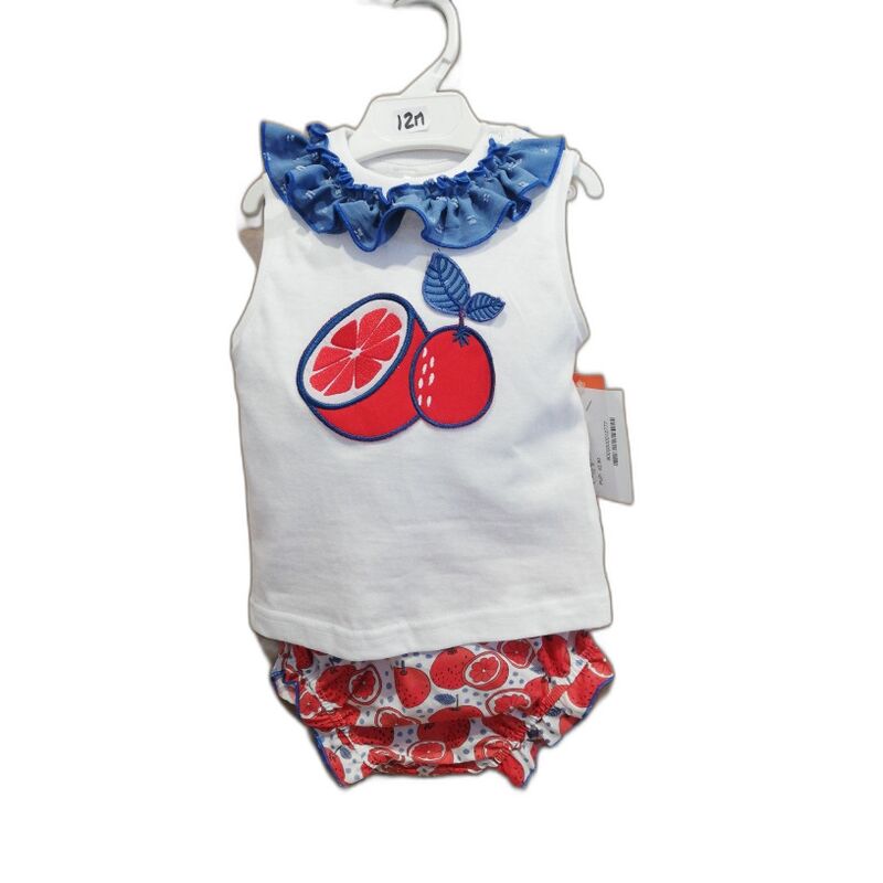 82220 JESUSITO CALCITA  BASMARTÍ. ROPA PARA BEBES ,PREMAMA Y COLEGIAL - DE 0 5 AÑOS INFANTIL VERANO NIÑA Conjuntos . TALLAS 12