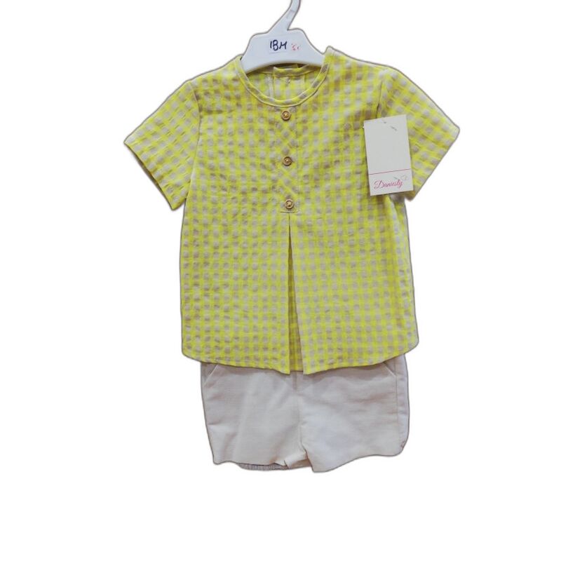 007 Florence conjunto niño Daniesty. ROPA PARA BEBES ,PREMAMA Y COLEGIAL - DE 0 5 AÑOS INFANTIL VERANO NIÑO Conjuntos . TALLAS