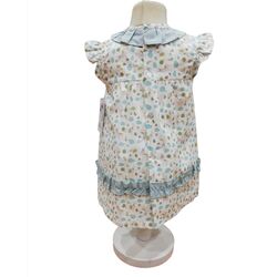 23505 VESTIDO VOLANTE VERDE  babyferr. ROPA PARA BEBES ,PREMAMA Y COLEGIAL - DE 0 5 AÑOS INFANTIL VERANO NIÑA Vestidos . TALLAS