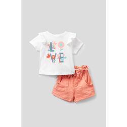 233025 CONJUNTO BEBÉ NIÑA STREET MONKEY. ROPA PARA BEBES ,PREMAMA Y COLEGIAL - DE 0 5 AÑOS INFANTIL VERANO NIÑA Conjuntos .