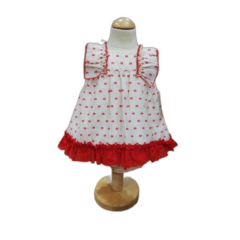 31005 JESUSIN ROJO LOR MIRAL. ROPA PARA BEBES ,PREMAMA Y COLEGIAL - DE 0 5 AÑOS . TALLAS 9 meses. 