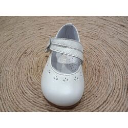 1E1451.383 ZAPATO PIEL CASIOPEA NACAR NUNCIAL CAMINITO. ZAPATOS PARA BEBE - CALZADO NIÑA OUTLET . CALZADO 19. 