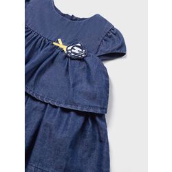 1825 Vestido de algodón sostenible y TENCEL ™ Lyocell de recién nacido Mayoral. ROPA PARA BEBES ,PREMAMA Y COLEGIAL - DE 0 5