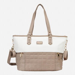 Bolso combinado 19267 MAYORAL. COCHECITOS-CARRICOCHES PARA BEBE SACOS Y TEXTILES BOLSOS ,TALEGAS MALETAS . Color ARENA. 