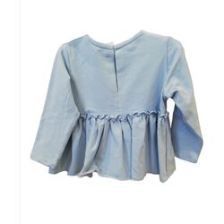 SUDADERA NIÑA CELESTE DULCE TIOVIVO. ROPA PARA BEBES ,PREMAMA Y COLEGIAL - DE 0 5 AÑOS INFANTIL VERANO NIÑA Sudaderas . TALLAS 4