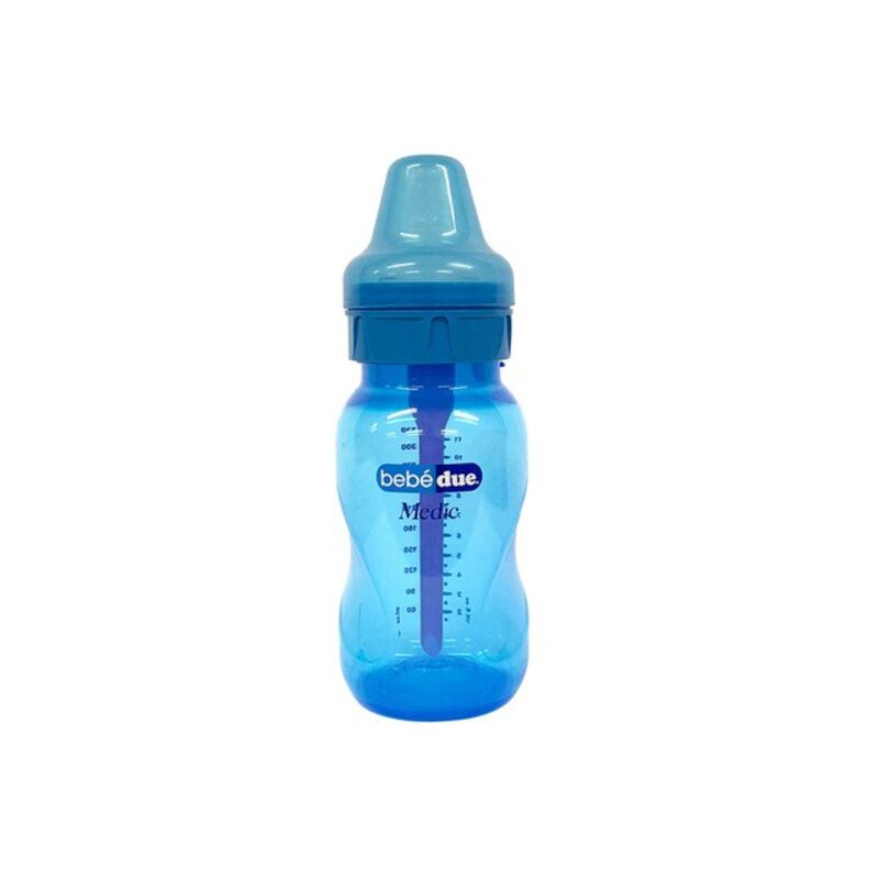 10183 biberón médico 330ml azul bebedue. PUERICULTURA Y COMPLEMENTOS PARA BEBES - COMIDA . Color 916 azul. 