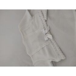 CHAQUETA 390 BOLERO CON LAZO GRANLEI. ROPA PARA BEBES ,PREMAMA Y COLEGIAL - DE 0 5 AÑOS INFANTIL VERANO NIÑA Chaquetas . Color