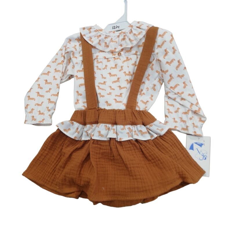 23458 Conjunto de niña babyferr. ROPA PARA BEBES ,PREMAMA Y COLEGIAL - DE 0 5 AÑOS INVIERNO . TALLAS 12 meses. 