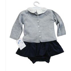 23643 Conjunto niña tres piezas babyferr. ROPA PARA BEBES ,PREMAMA Y COLEGIAL - DE 0 5 AÑOS INVIERNO . TALLAS 6 meses. 