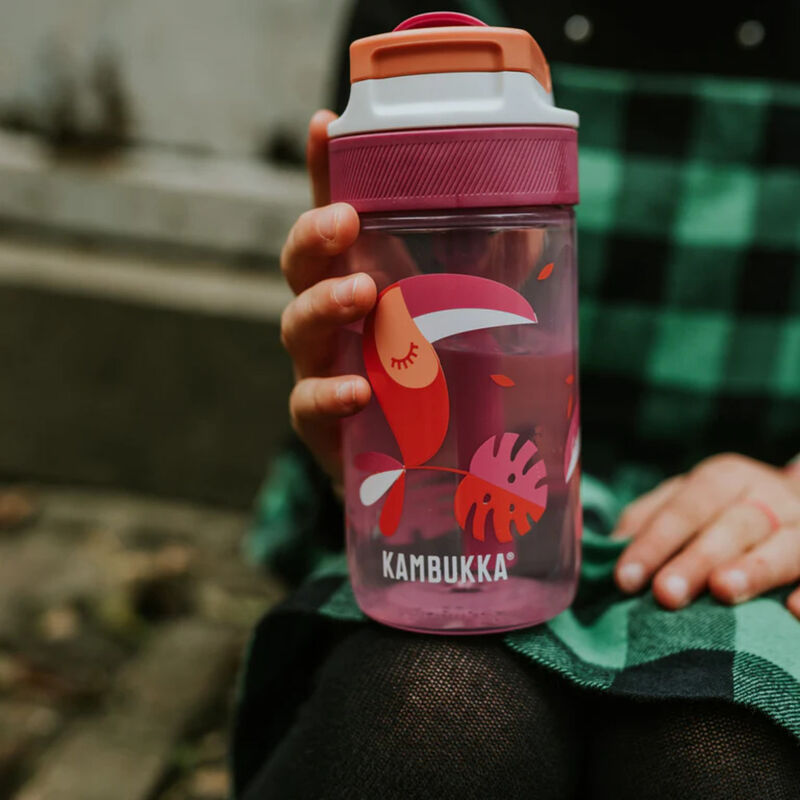 11-04046 Kambukka Lagoon 400ml Toekan Love. PUERICULTURA Y COMPLEMENTOS PARA BEBES - COMIDA TERMOS RECIPIENTES . Color Rosa. 