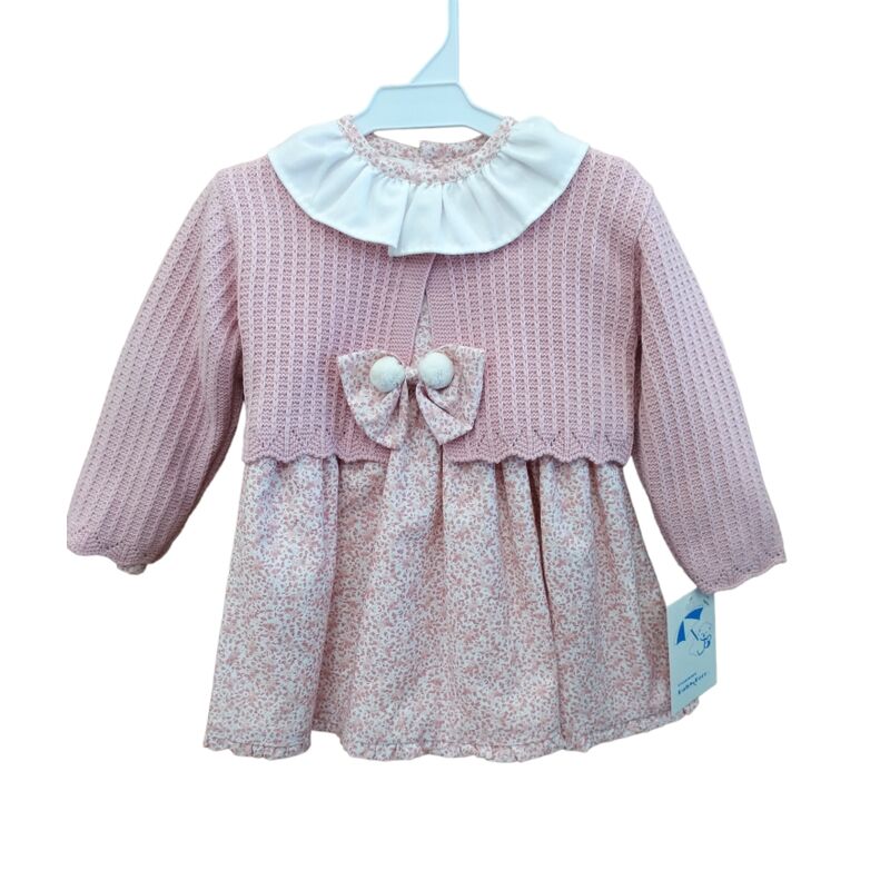 23630 Vestido con rebeca Babyferr. ROPA PARA BEBES ,PREMAMA Y COLEGIAL - DE 0 5 AÑOS INVIERNO . TALLAS 6 meses. 