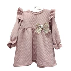 VESTIDO ROSA DULCE TIOVIVO. ROPA PARA BEBES ,PREMAMA Y COLEGIAL - DE 0 5 AÑOS INVIERNO NIÑA Vestidos . TALLAS 5 años. 