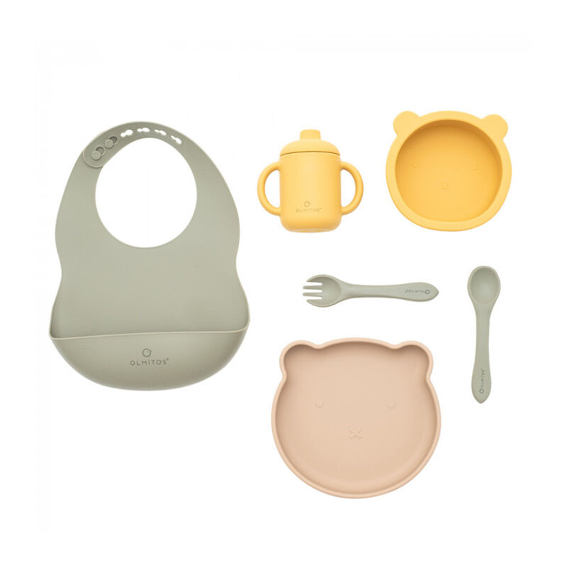 0095 VAJILLA 7 PZAS SILICONA GREEN OLMITOS. PUERICULTURA Y COMPLEMENTOS PARA BEBES - COMIDA VAJILLAS CUBIERTOS VASOS TAZAS . 0095 VAJILLA 7 PZAS SILICONA GREEN OLMITOS. PUERICULTURA Y COMPLEMENTOS PARA BEBES - COMIDA VAJILLAS CUBIERTOS VASOS TAZAS .