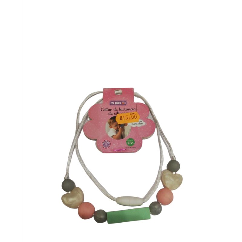 COLLAR DE LACTANCIA CORAZON MI PIPO. PUERICULTURA Y COMPLEMENTOS PARA BEBES - PORTEO LACTANCIA COLLARES DE . Color 0. COLLAR DE LACTANCIA CORAZON MI PIPO. PUERICULTURA Y COMPLEMENTOS PARA BEBES - PORTEO LACTANCIA COLLARES DE . Color 0.