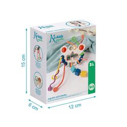 3971 C/CUBO JUEGOS INFANTILES 15X12X5,5CM KIOKIDS. JUGUETES PARA BEBE - PRIMEROS ACCESORIOS DE . Color 0. 