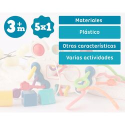 3971 C/CUBO JUEGOS INFANTILES 15X12X5,5CM KIOKIDS. JUGUETES PARA BEBE - PRIMEROS ACCESORIOS DE . Color 0. 
