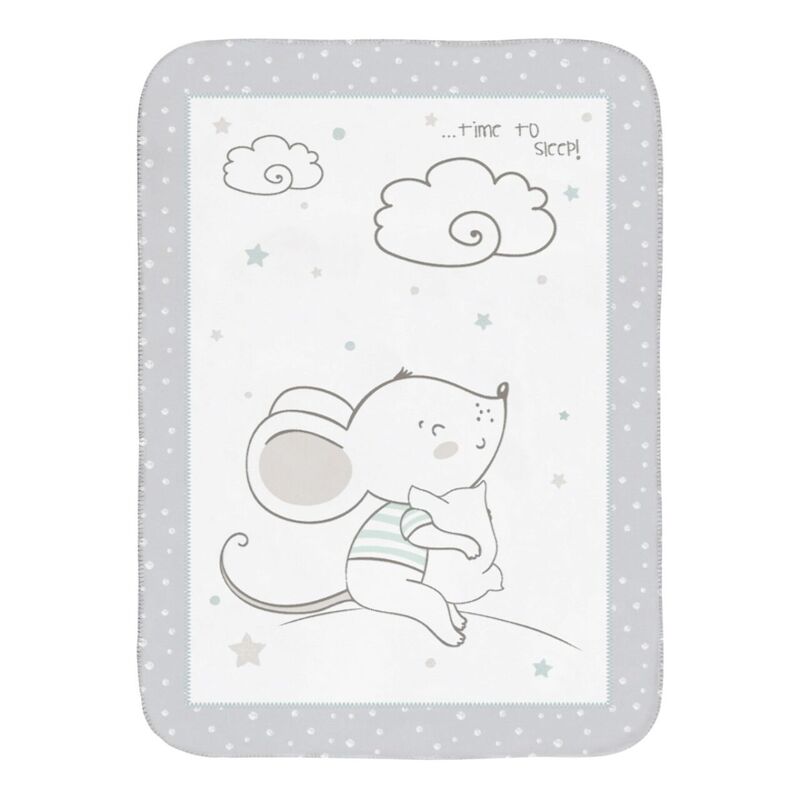 Manta de bebé super suave 110/140 cm Joyful Mice kikkaboo31103020128. MOBILIARIO Y DECORACION PARA BEBE - ROPA CUNA MINICUNA