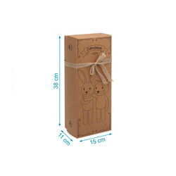3106 GATO 30 CM ALGODÓN KIOKIDS. JUGUETES PARA BEBE - PELUCHES Y MUÑECOS . Color Blanco. 
