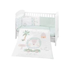 Juego de cama 5 piezas Jungle King 41101050053 kikkaboo. MOBILIARIO Y DECORACION PARA BEBE - ROPA CUNA MINICUNA EDREDONES