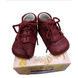 PEUCA BOTA NAPA GRANATE 5332 LEON SHOES. ZAPATOS PARA BEBE - CALZADO Peuca de Niña Niño invierno ,Bota ,Botas con pelo OUTLET .