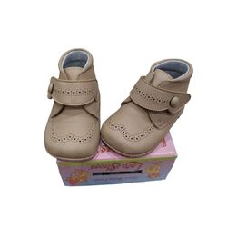 PEUCA 5470 BOTA NAPA CAMEL CON VELCRO LEON SHOES. ZAPATOS PARA BEBE - CALZADO Peuca de invierno ,Bota ,Botas con pelo OUTLET .