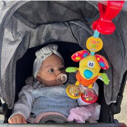 0101141 MI AMIGO DE PASEO MIMSY PLAYGRO. JUGUETES PARA BEBE - PELUCHES Y MUÑECOS PRIMEROS SONAJEROS . Color 0. 