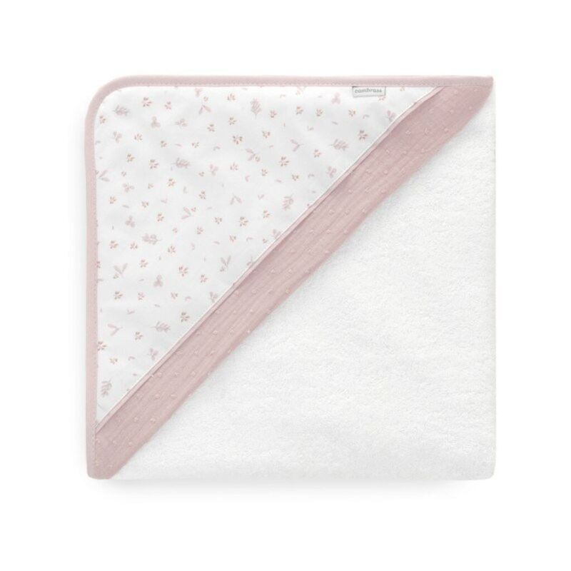 52455 CAPA DE BAÑO 100X100X1 CM PLUMETI ROSA CAMBRASS. PUERICULTURA Y COMPLEMENTOS PARA BEBES - BAÑO TOALLAS CAPAS DE MOBILIARIO