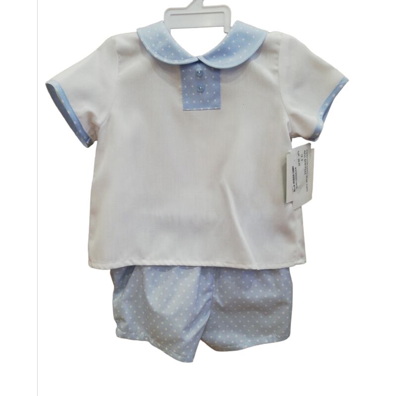 23233 CONJUNTO BEBE TOPO AZUL BABYFERR. ROPA PARA BEBES ,PREMAMA Y COLEGIAL - DE 0 5 AÑOS INFANTIL VERANO NIÑO Conjuntos .