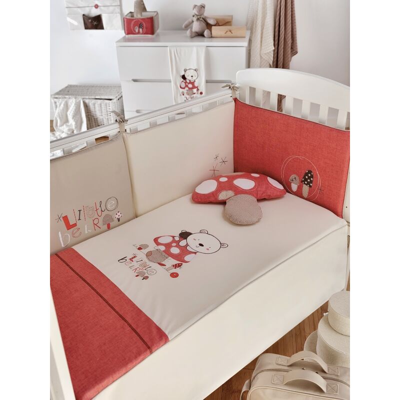 Bimbi Edredón+Protector+Cojín Forest coimasa  80X130 Bimbi. MOBILIARIO Y DECORACION PARA BEBE - ROPA CUNA MINICUNA EDREDONES