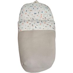 922/112 Saco silla universal Desenfundable vivo gofrado con dibujos de pulpos rapacinos. COCHECITOS-CARRICOCHES PARA BEBE SACOS