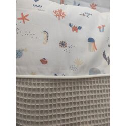 922/112 Saco silla universal Desenfundable vivo gofrado con dibujos de pulpos rapacinos. COCHECITOS-CARRICOCHES PARA BEBE SACOS