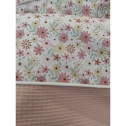 942/1001 Saco silla universal desenfundable con vivo punto flor grande Rapacinos. COCHECITOS-CARRICOCHES PARA BEBE SACOS Y