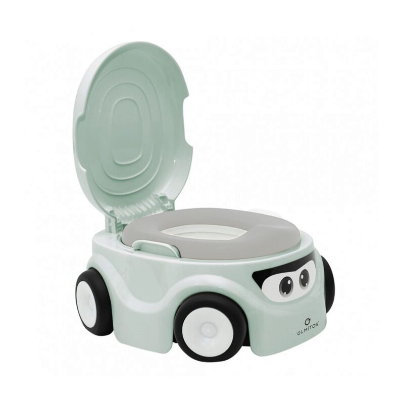 0127 ORINAL CAR OLMITOS  MINT OLMITOS. PUERICULTURA Y COMPLEMENTOS PARA BEBES - BAÑO ORINALES INFANTILES . Color Verde. 