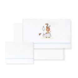 04324 TRIPTICO MINICUNA ESTAMPADO RINO-LEON+BROCHE INTERBABY. MOBILIARIO Y DECORACION PARA BEBE - ROPA CUNA MINICUNA SABANAS .