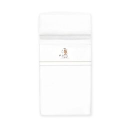 04324 TRIPTICO MINICUNA ESTAMPADO RINO-LEON+BROCHE INTERBABY. MOBILIARIO Y DECORACION PARA BEBE - ROPA CUNA MINICUNA SABANAS .