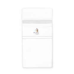 04324 TRIPTICO MINICUNA ESTAMPADO RINO-LEON+BROCHE INTERBABY. MOBILIARIO Y DECORACION PARA BEBE - ROPA CUNA MINICUNA SABANAS .