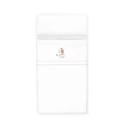 04324 TRIPTICO MINICUNA ESTAMPADO RINO-LEON+BROCHE INTERBABY. MOBILIARIO Y DECORACION PARA BEBE - ROPA CUNA MINICUNA SABANAS .