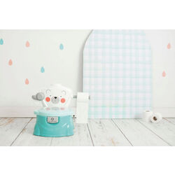 ORINAL FUNNY BEAR MINT Ref. 1872 OLMITOS. PUERICULTURA Y COMPLEMENTOS PARA BEBES - BAÑO ORINALES INFANTILES . Color Azul. 