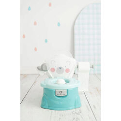 ORINAL FUNNY BEAR MINT Ref. 1872 OLMITOS. PUERICULTURA Y COMPLEMENTOS PARA BEBES - BAÑO ORINALES INFANTILES . Color Azul. 