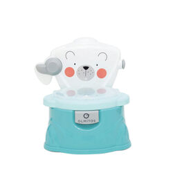 ORINAL FUNNY BEAR MINT Ref. 1872 OLMITOS. PUERICULTURA Y COMPLEMENTOS PARA BEBES - BAÑO ORINALES INFANTILES . Color Azul. 