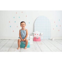 ORINAL FUNNY BEAR MINT Ref. 1872 OLMITOS. PUERICULTURA Y COMPLEMENTOS PARA BEBES - BAÑO ORINALES INFANTILES . Color Azul. 