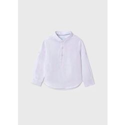 15136 Camisa Cuello Mao Lino Niño Abel y Lula. ROPA PARA BEBES ,PREMAMA Y COLEGIAL - DE 0 5 AÑOS INFANTIL VERANO NIÑO Conjuntos