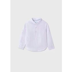 15136 Camisa Cuello Mao Lino Niño Abel y Lula. ROPA PARA BEBES ,PREMAMA Y COLEGIAL - DE 0 5 AÑOS INFANTIL VERANO NIÑO Conjuntos