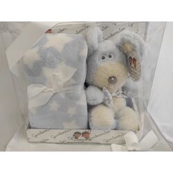10573 Muñeco con manta 80 x 110 Gamberritos. MOBILIARIO Y DECORACION PARA BEBE - ROPA CUNA MINICUNA COCHECITOS-CARRICOCHES SACOS
