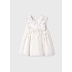 5002 VESTIDO DE CEREMONIA BLANCO ABEL Y LULA. ROPA PARA BEBES ,PREMAMA Y COLEGIAL - DE 0 5 AÑOS INFANTIL VERANO NIÑA Vestidos