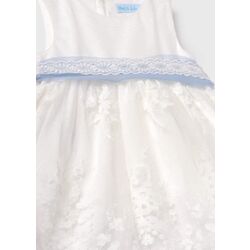 5004 Vestido Tul Jacquard Bordado Bebé Abel y Lula. ROPA PARA BEBES ,PREMAMA Y COLEGIAL - BAUTIZO Vestidos DE 0 5 AÑOS INFANTIL