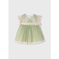 5005 Vestido Tul Bebé Abel y Lula. ROPA PARA BEBES ,PREMAMA Y COLEGIAL - DE 0 5 AÑOS INFANTIL VERANO NIÑA Vestidos . TALLAS 12
