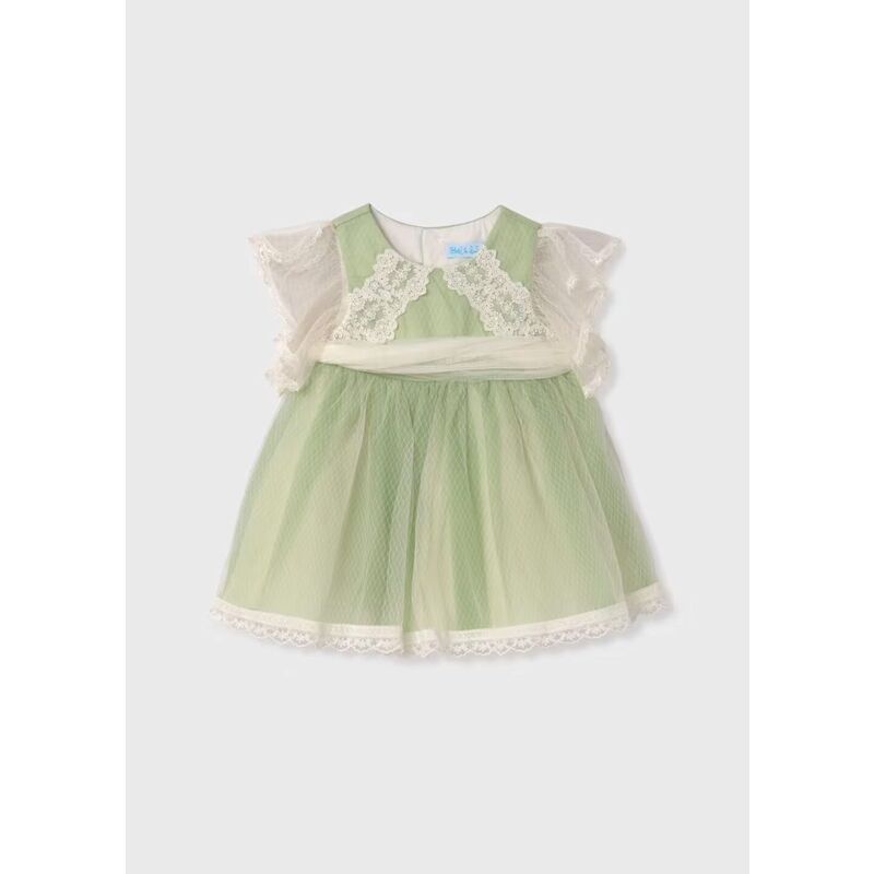 5005 Vestido Tul Bebé Abel y Lula. ROPA PARA BEBES ,PREMAMA Y COLEGIAL - DE 0 5 AÑOS INFANTIL VERANO NIÑA Vestidos . TALLAS 12
